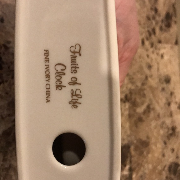 Lenox Fruits of Life clock - Picture 2 of 4